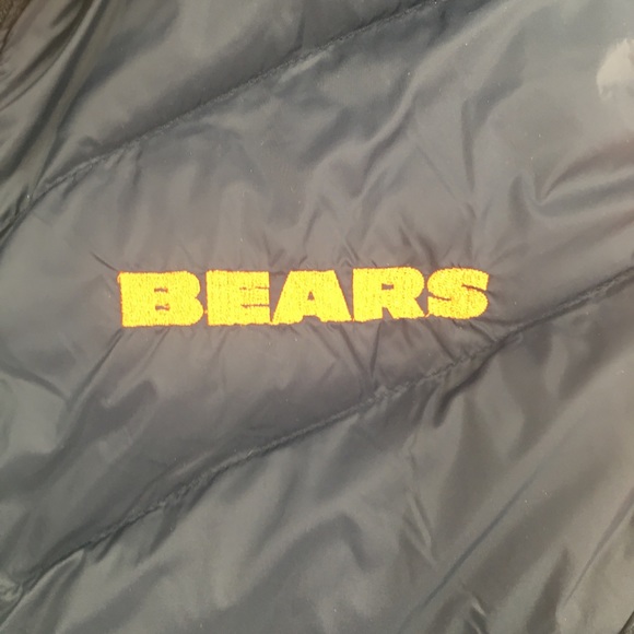 NWT NFL Orange/Black Bears 3-1 Puffer Jacket/Vest - Picture 2 of 12